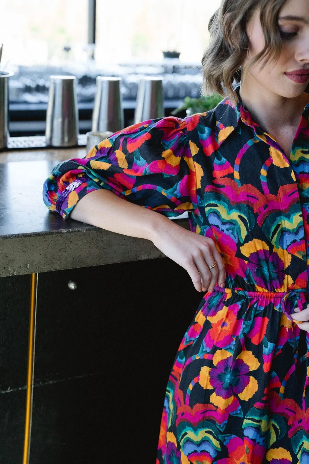 Eva Maxi Dress- Floral - final sale sold by Briton Court product image thumbnail 4