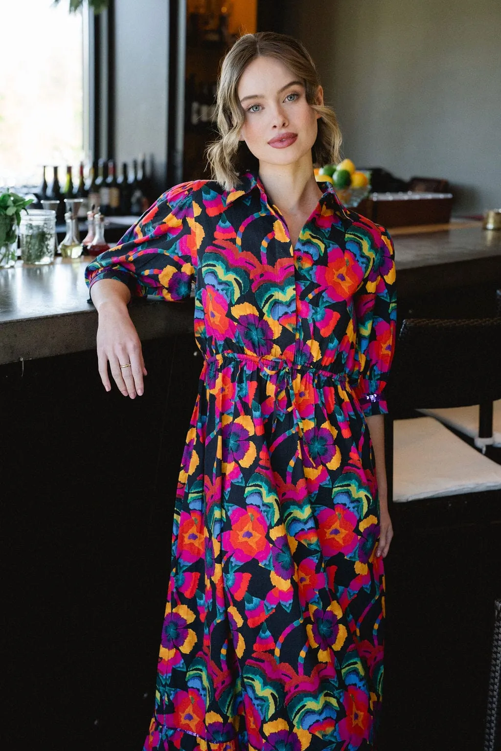 Eva Maxi Dress- Floral - final sale sold by Briton Court