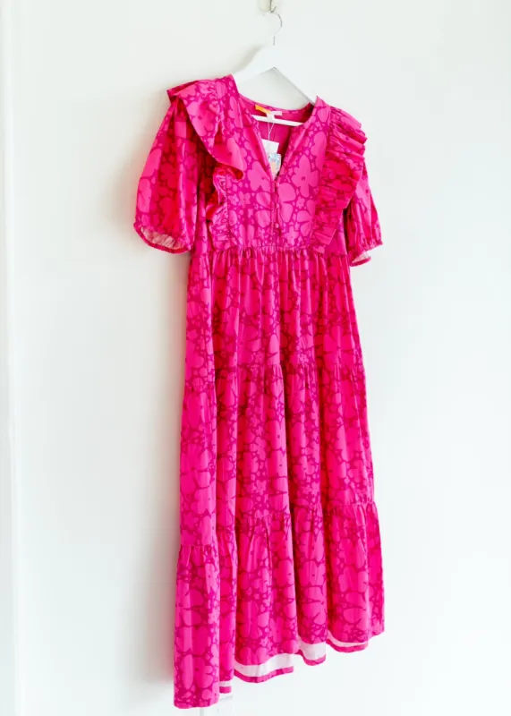 Scarlett Floral Midi Dress sold by Briton Court