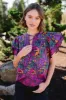 Ella Top - Dahlia Purple sold by Briton Court