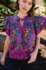 Ella Top - Dahlia Purple sold by Briton Court