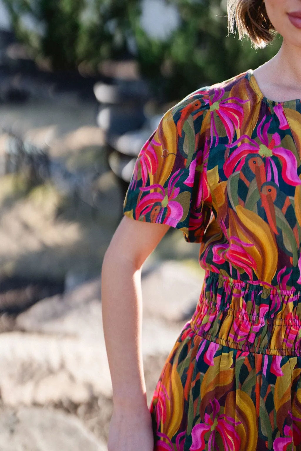 Willow Maxi Dress - Olive - final sale sold by Briton Court product image thumbnail 3