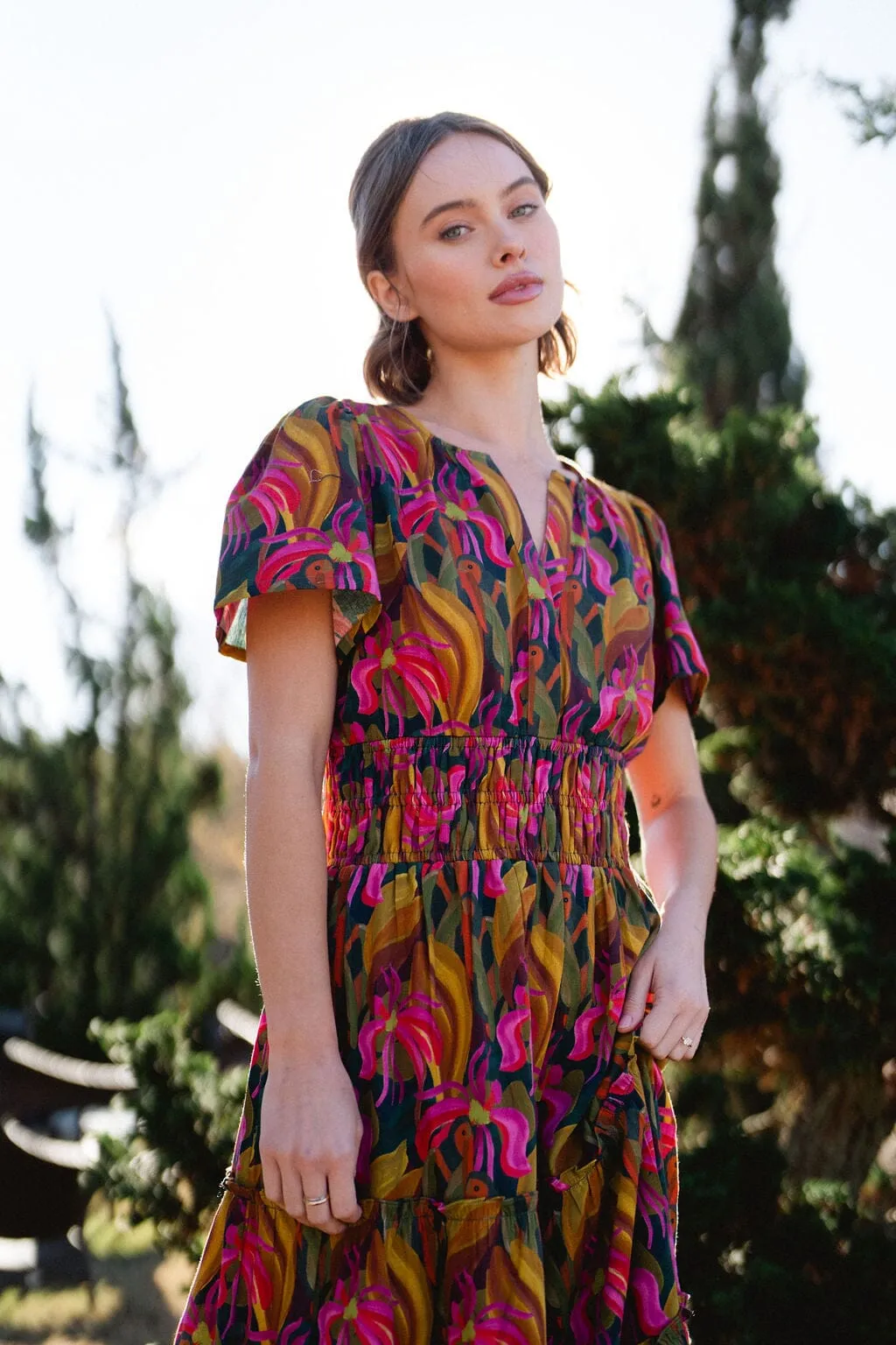 Willow Maxi Dress - Olive - final sale sold by Briton Court product image thumbnail 4