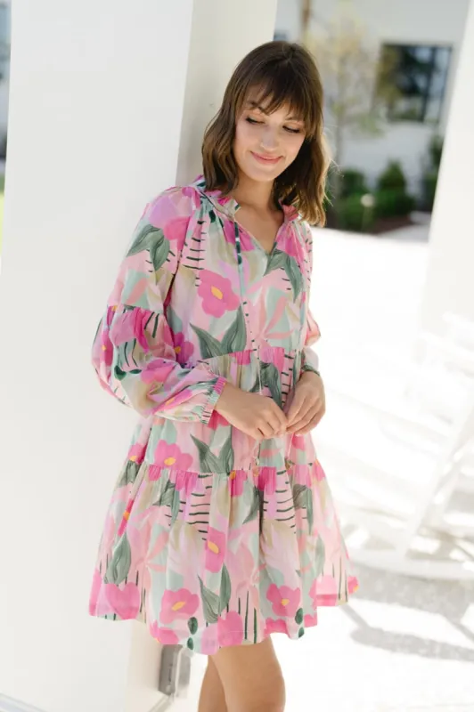 Eliza Dress -Frosted Blush sold by Briton Court