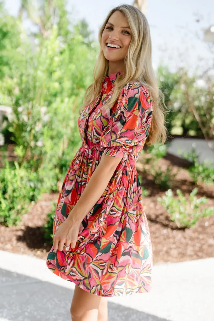 Eva Mini Cinched Waist Dress sold by Briton Court product image thumbnail 4