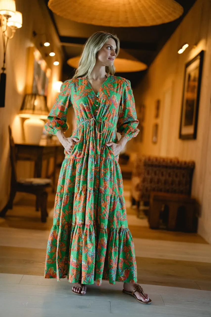 Maria Dobby Maxi Dress sold by Briton Court