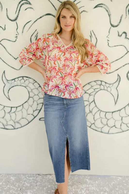 Amelia Blouse sold by Briton Court