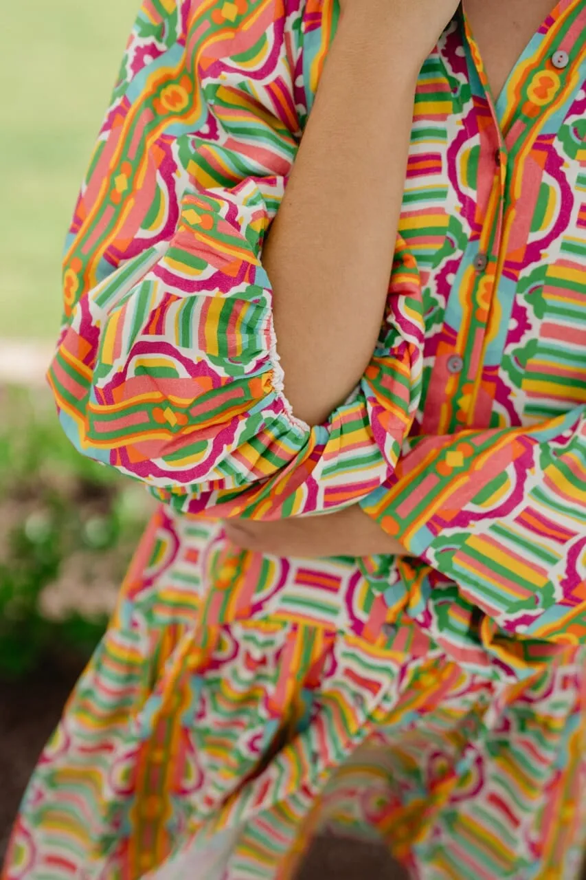 Callie Mini Dress - Abstract Print sold by Briton Court product image thumbnail 5