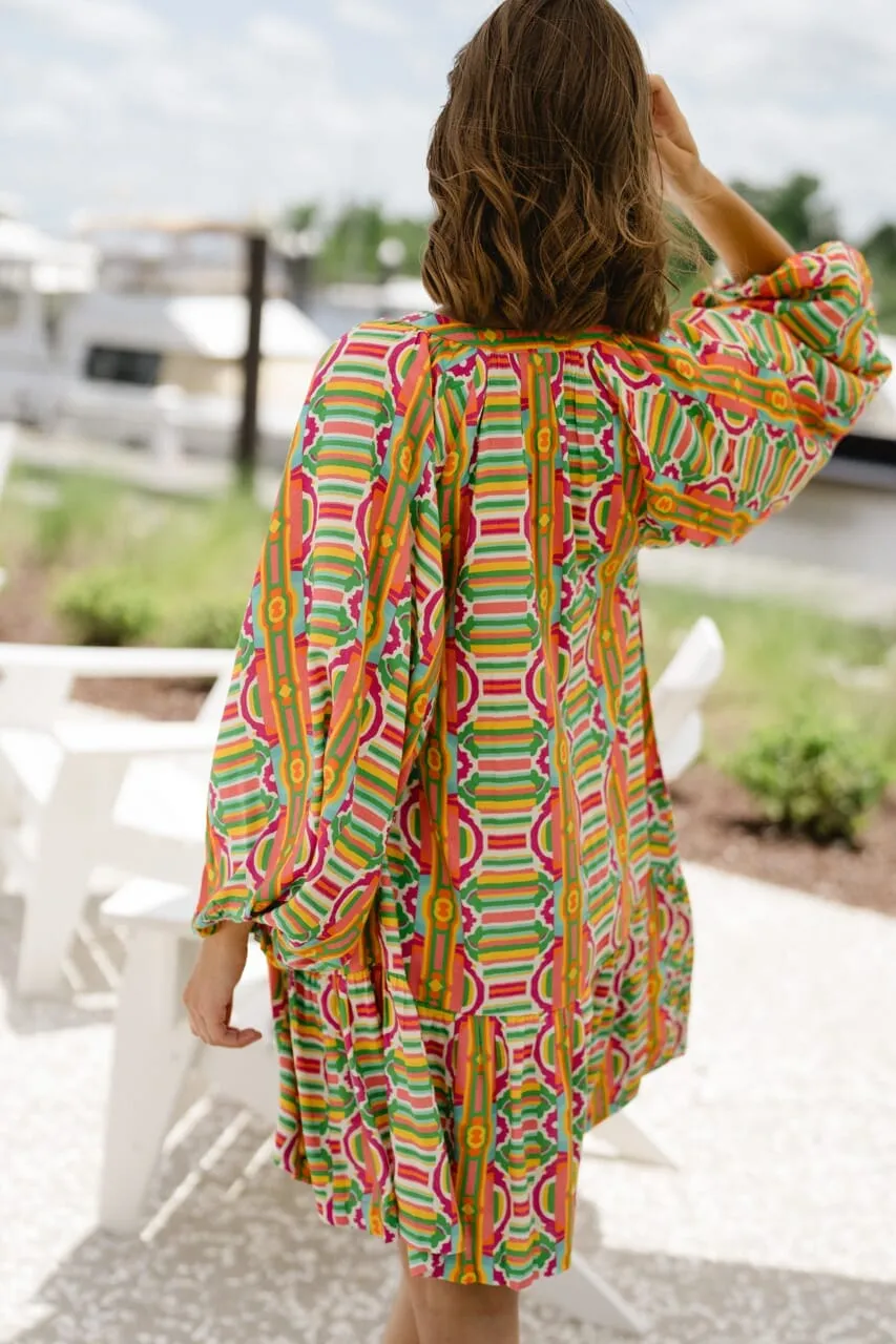 Callie Mini Dress - Abstract Print sold by Briton Court product image thumbnail 3