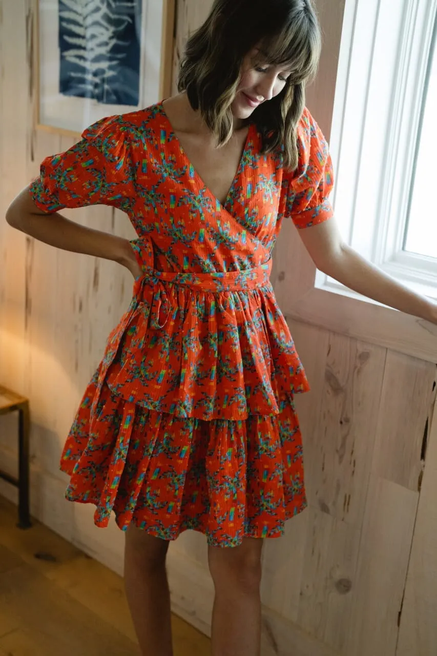 Anabel Wrap Dress sold by Briton Court product image thumbnail 3