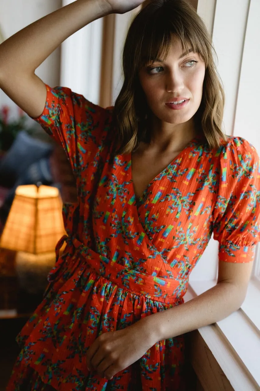 Anabel Wrap Dress sold by Briton Court product image thumbnail 2