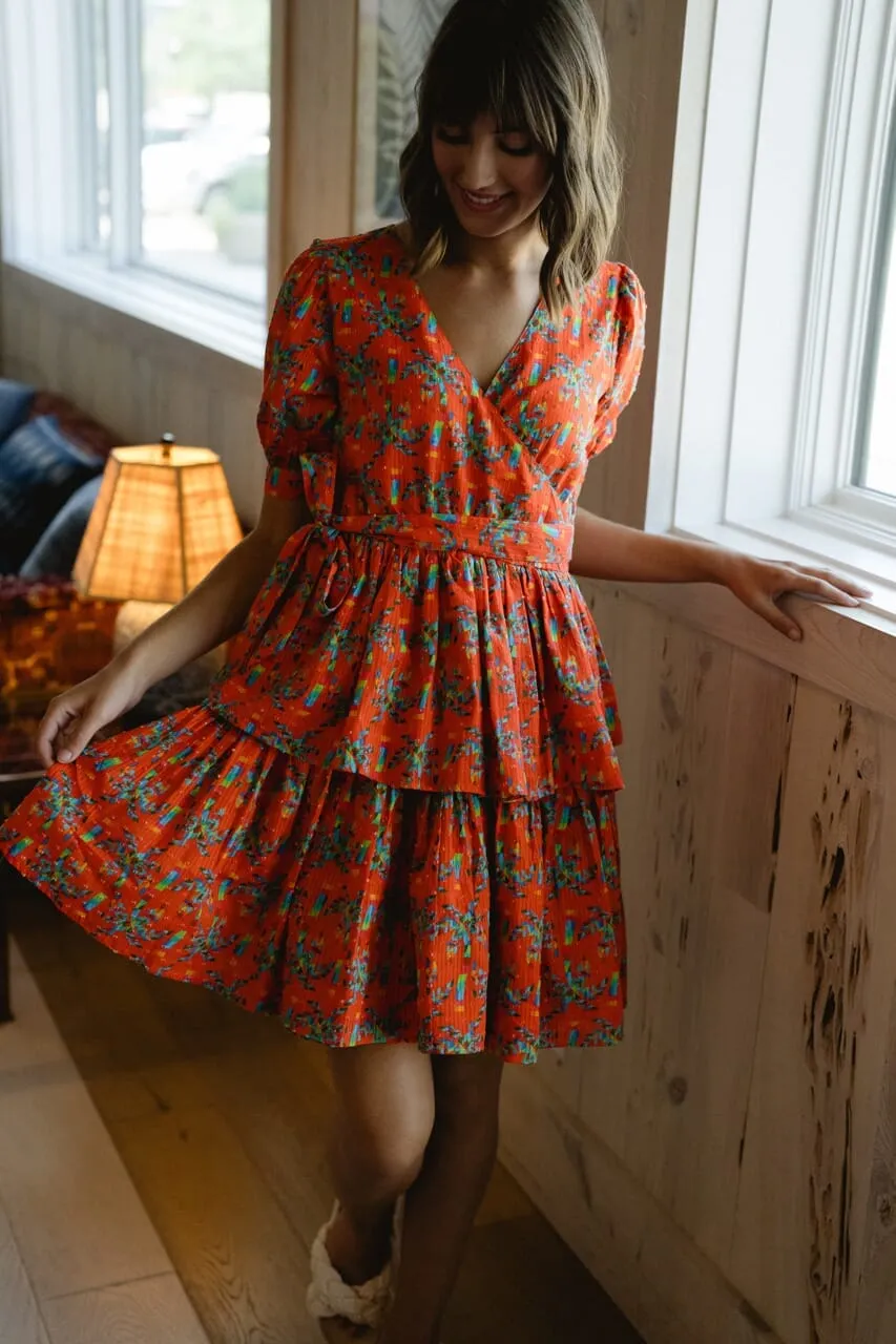 Anabel Wrap Dress sold by Briton Court product image thumbnail 4