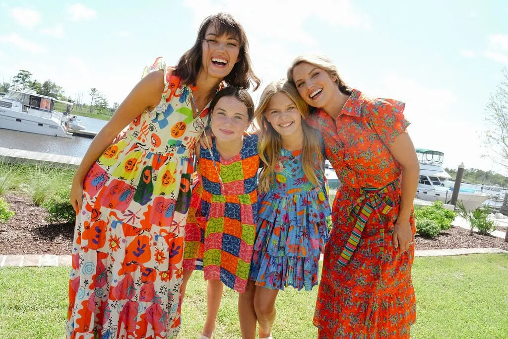 Josie Maxi Dress - Abstract sold by Briton Court