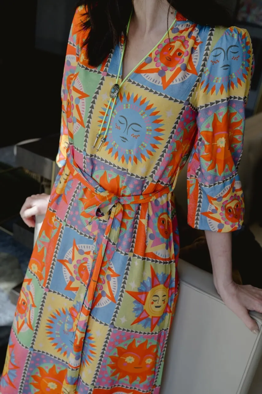 Lydia Long Sleeve Maxi Dress sold by Briton Court product image thumbnail 3