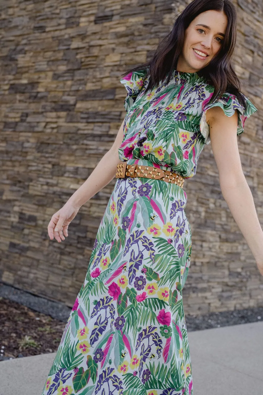 Tiffany Skirt | Garden Party sold by Briton Court product image thumbnail 3