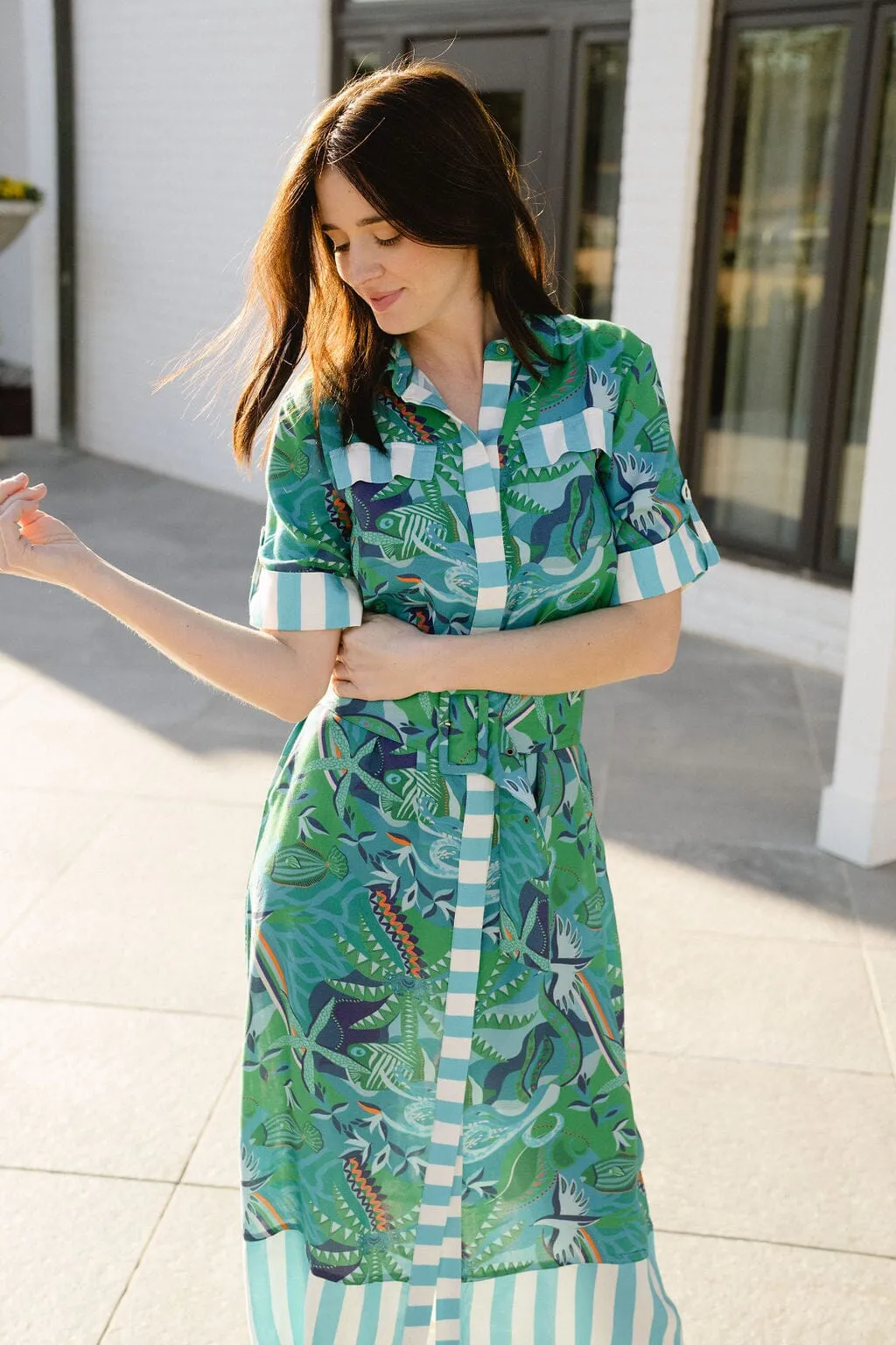 Elena Midi Dress sold by Briton Court