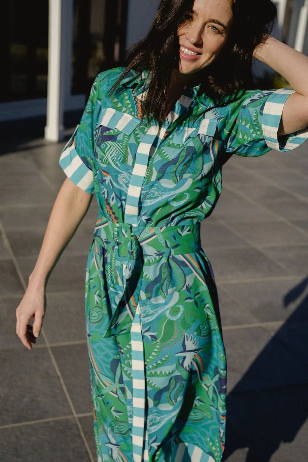 Elena Midi Dress sold by Briton Court product image thumbnail 3