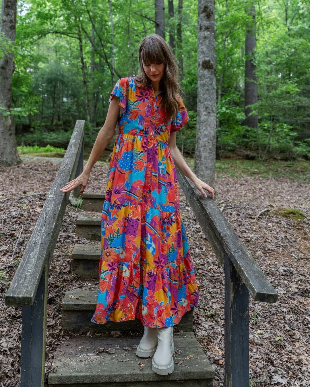 Frenchie Maxi Dress sold by Briton Court product image thumbnail 3