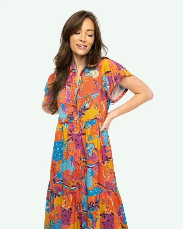 Frenchie Maxi Dress sold by Briton Court