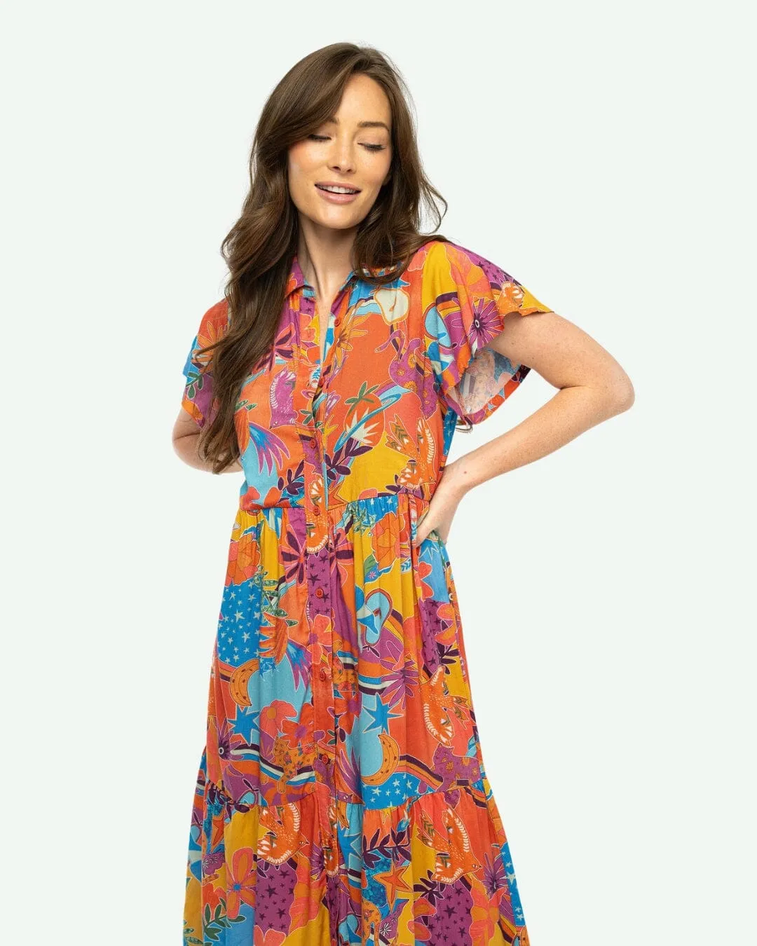 Frenchie Maxi Dress sold by Briton Court