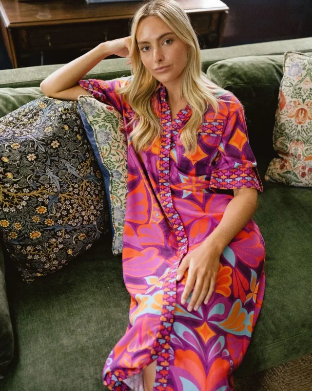 Elena Midi Dress sold by Briton Court