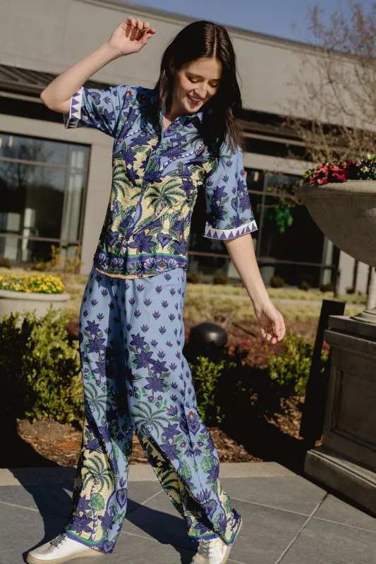 Sarah Pant | Blue Lotus sold by Briton Court