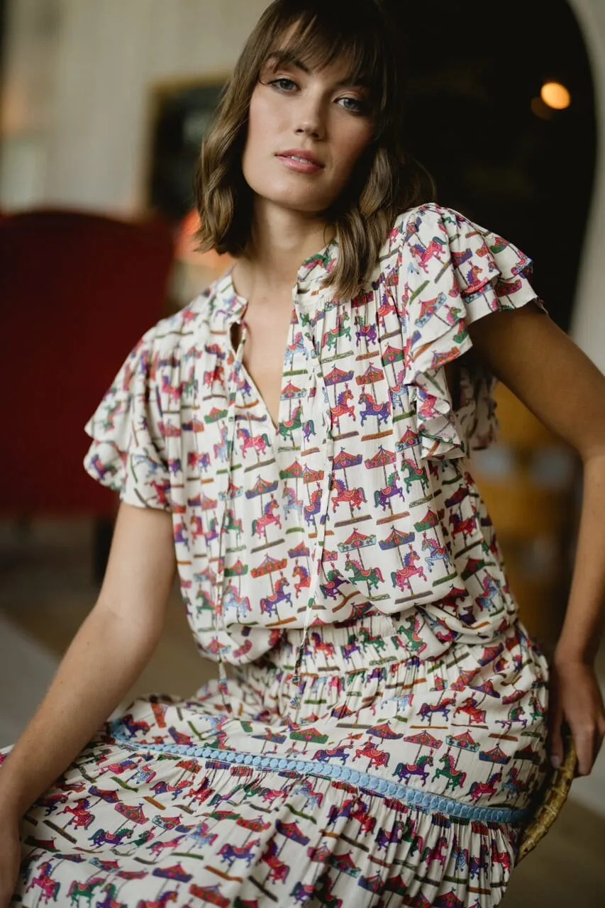 Ella Top- Derby sold by Briton Court