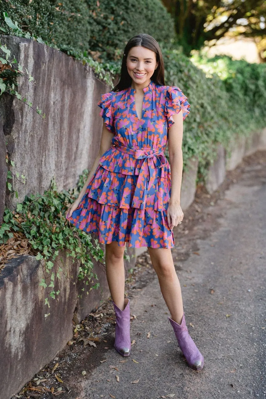 Delilah Mini Dress - Ballet Floral - final sale sold by Briton Court product image thumbnail 2
