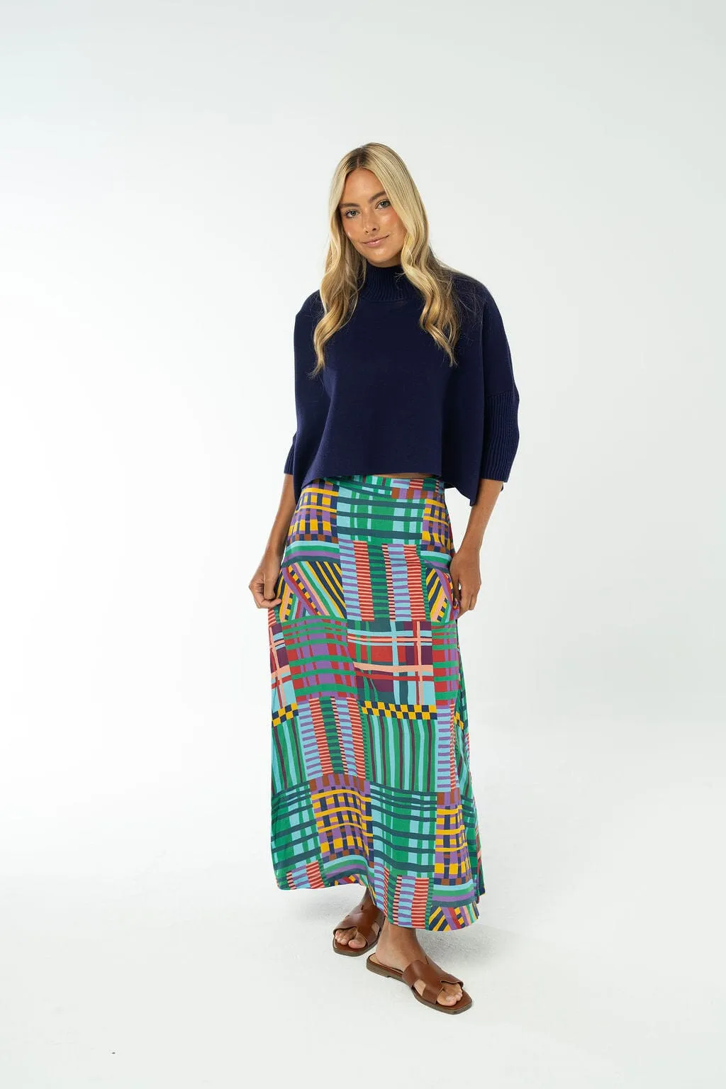 Tiffany Skirt- Plaid sold by Briton Court product image thumbnail 3