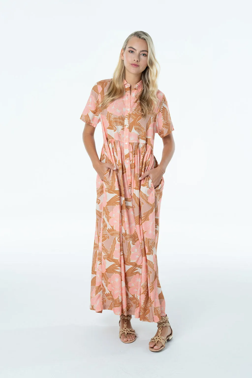 Frenchi Floral Maxi sold by Briton Court