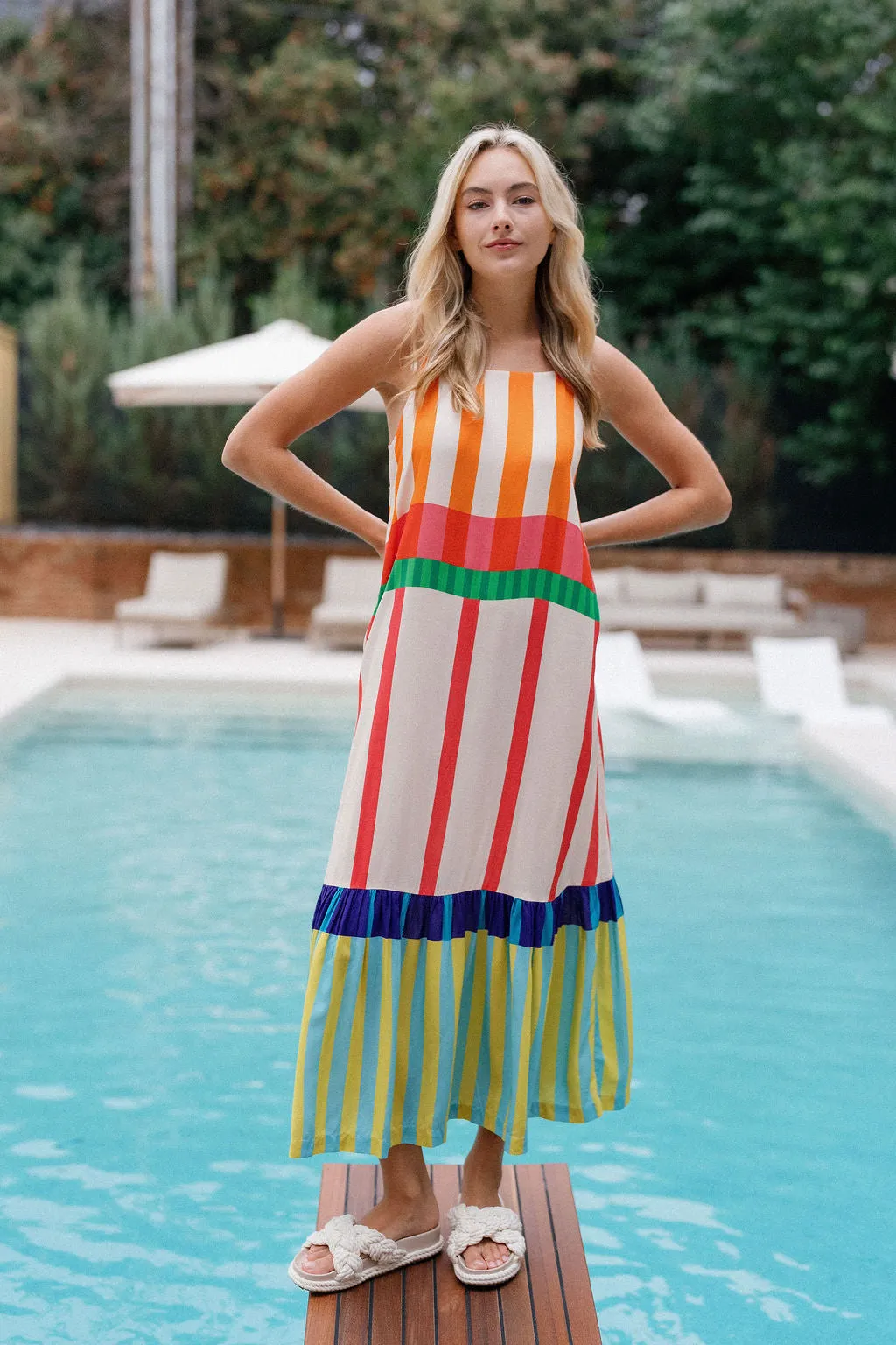 Charlie Striped Maxi sold by Briton Court product image thumbnail 3
