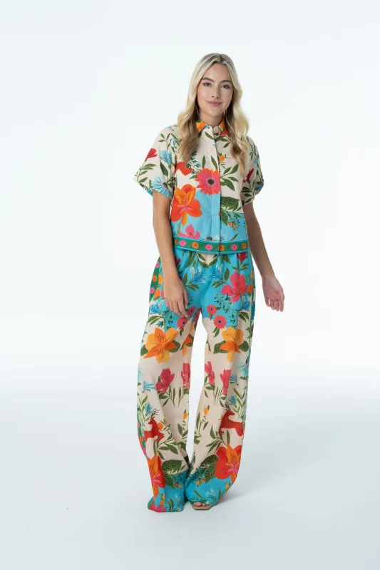 Sarah Linen Pant made by Briton Court