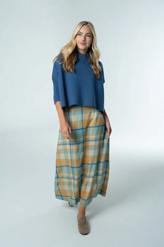 Harvest Plaid Tiffany Skirt made by Briton Court
