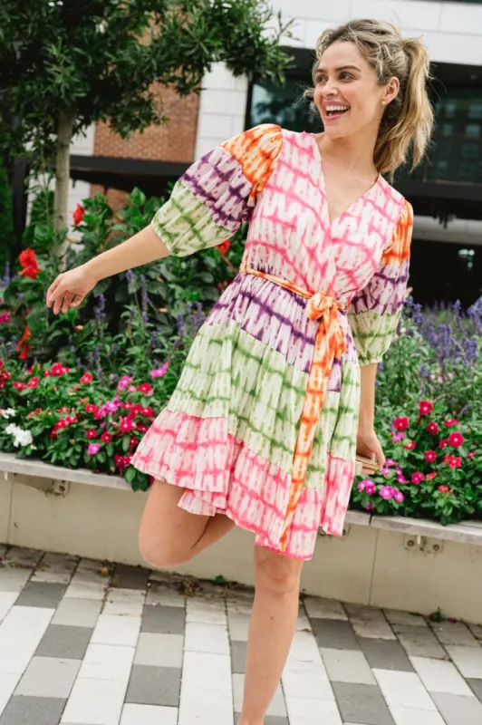 Chloe Mini Wrap Dress sold by Briton Court