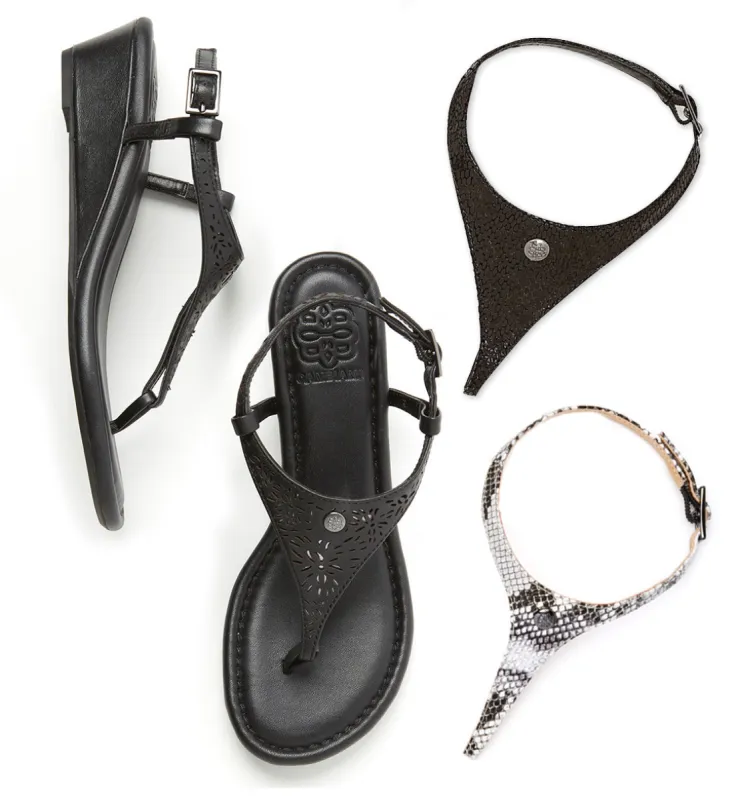 Black Wedge Set sold by Cambiami
