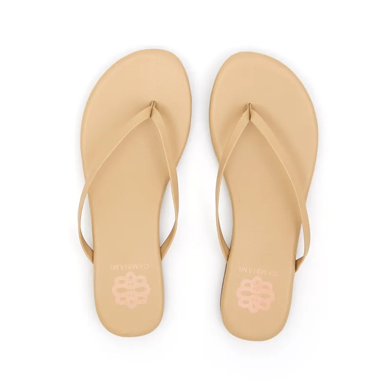 Tan Flip Flop sold by Cambiami