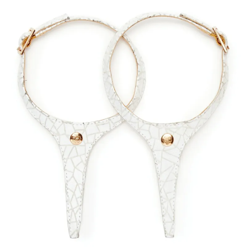 White Mosaic Leather sold by Cambiami