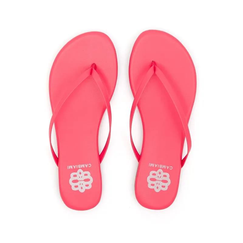 Hot Pink Flip Flop sold by Cambiami