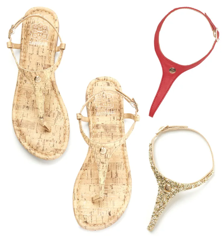 Cork Sandal Set sold by Cambiami