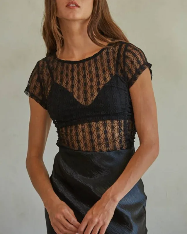 Ivana Lace Top sold by Care Tucker