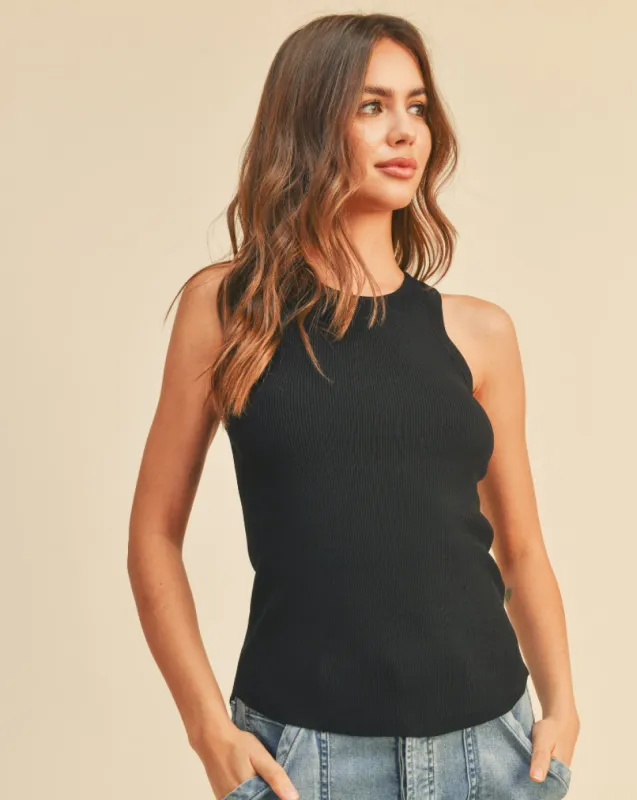 Classic Ribbed Tank Top sold by Care Tucker