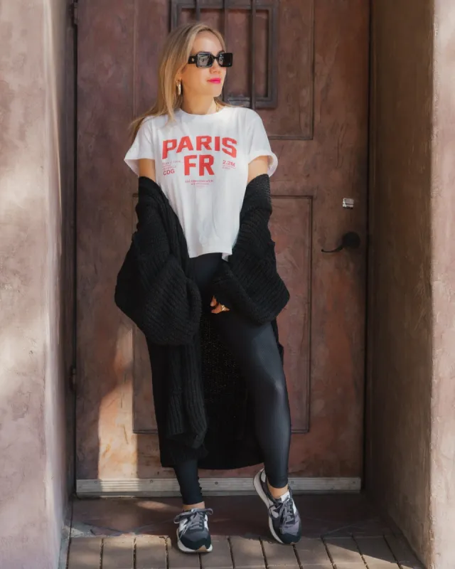 Welcome to Paris Perfect Tee sold by Care Tucker