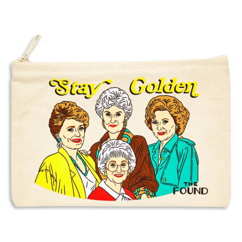 Stay Golden Pouch sold by Care Tucker