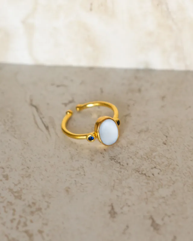 Gemstone Adjustable Ring sold by Care Tucker