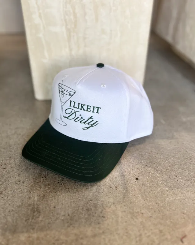 I Like It Dirty- Martini Trucker Hat sold by Care Tucker