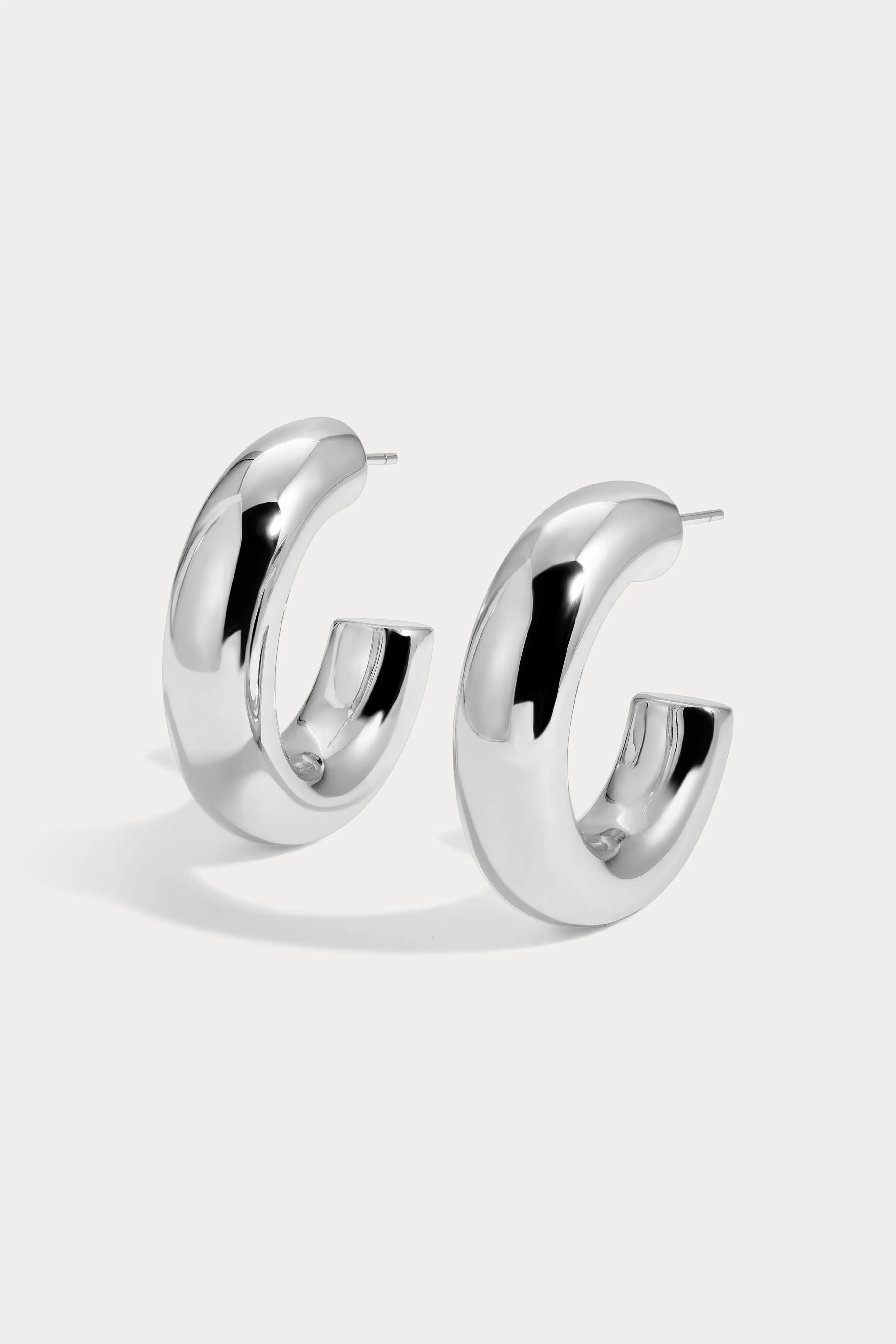 Small Sloane Hoops sold by Care Tucker product image thumbnail 4