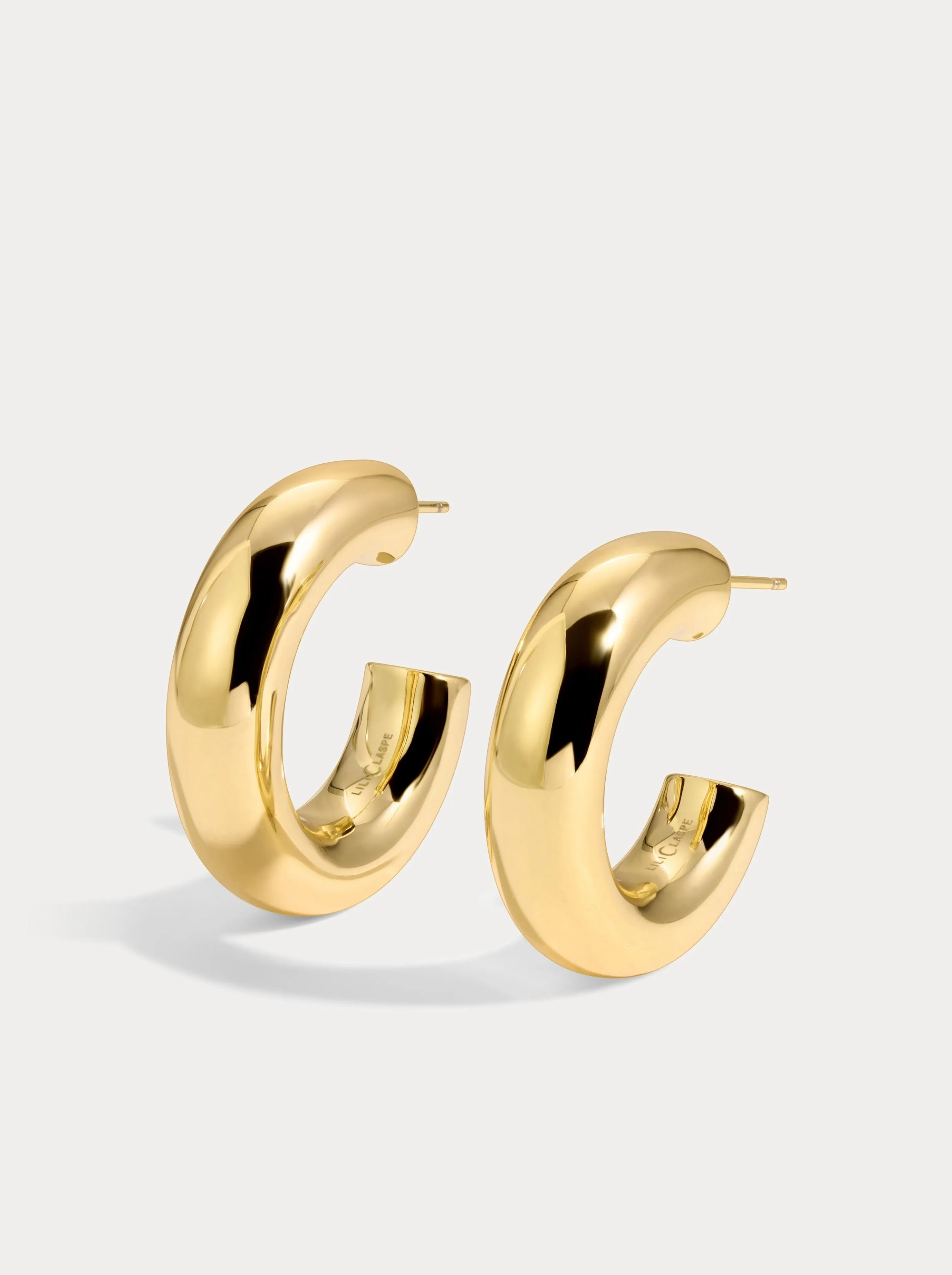 Small Sloane Hoops sold by Care Tucker product image thumbnail 3