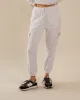 Chloe Interlock Cargo Pants Ice Grey sold by Care Tucker