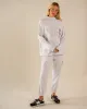 Chloe Interlock Cargo Pants Ice Grey sold by Care Tucker