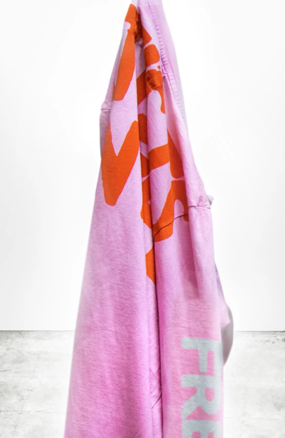 ARTISTSWANTED SUPERVINTAGE longsleeve t - PINKJUICE/SILVER sold by Care Tucker